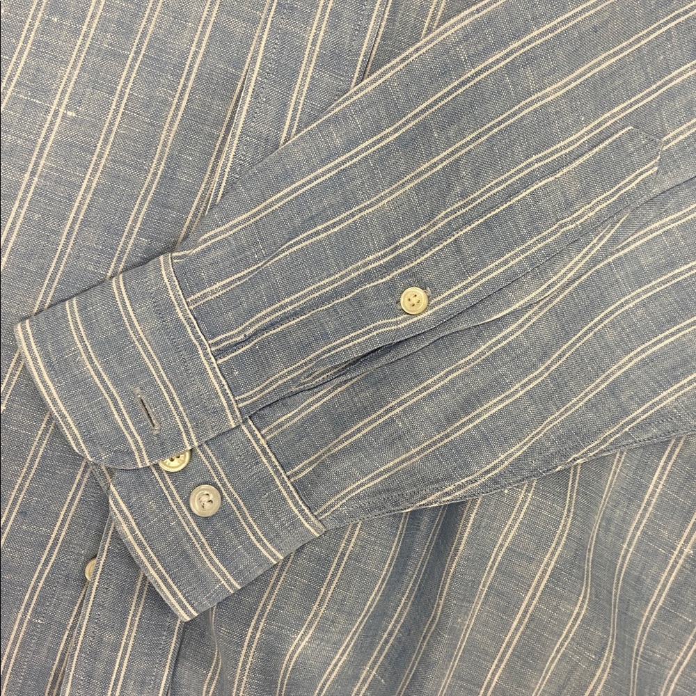 Brooks Brothers Button-Down Collar Pinstriped Shi… - image 6